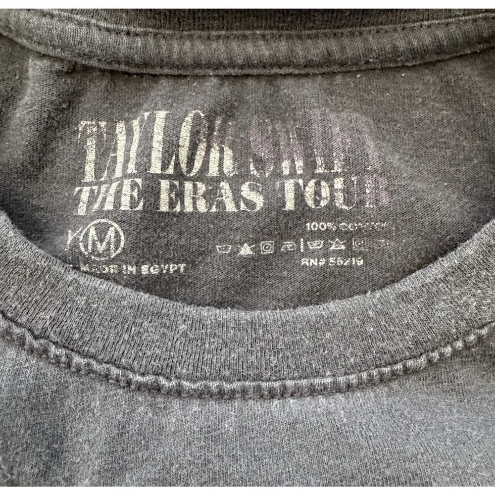 Taylor Swift The Eras Tour Dark Grey Long Sleeve T-Shirt Youth Medium